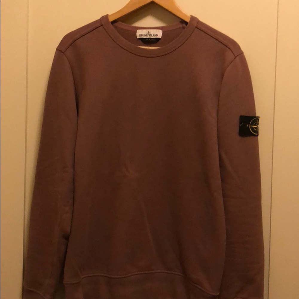 Stone Island pink quartz sweater